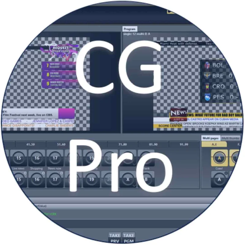 Datavideo CG-Pro – Real-Time Graphics and CG Software Bon Plan