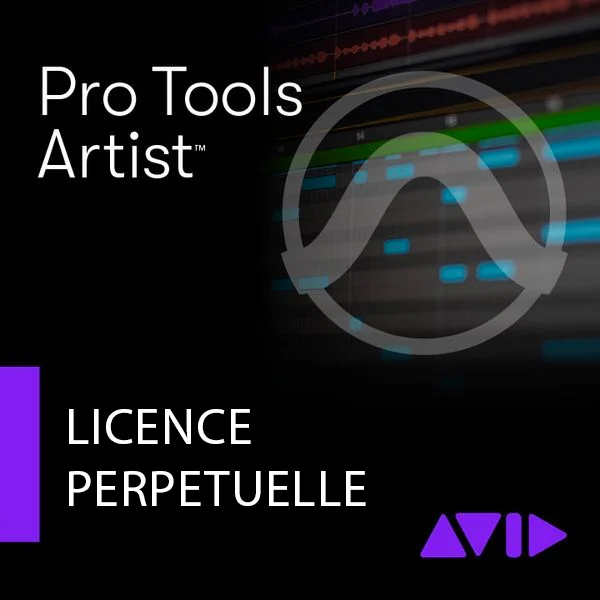 Avid Pro Tools Artist (Perpetual ESD License) – Audio Editing Software Top Vente