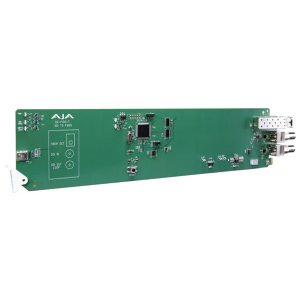 Dernière Chance OPENGEAR 1 CHANNEL 3G-SDI TO MULTI-MODE FIBER CARD AJA OG-FIDO-T-MM