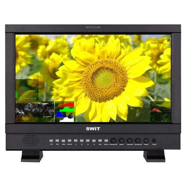 SWIT S-1173FS – 17″ Full HD 3G-SDI/HDMI LCD Studio Monitor Usine Directe