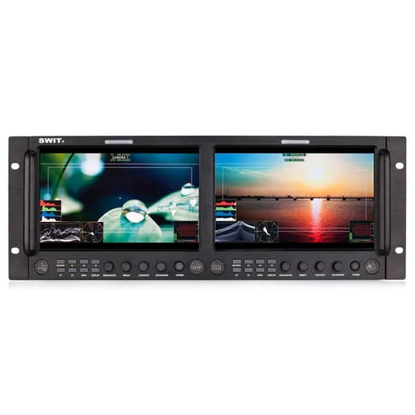 SWIT M-1093F – Rack-mountable panel for 2 x 9″ LCD monitors Achetez Aujourd'hui