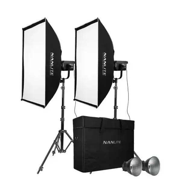 Nanlite FS-150B (2-pack with stands) – LED spotlights Bon Plan