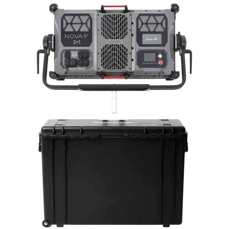 Expédition Rapide Aputure NOVA 9° 2×1 (Travel Kit) – LED panel