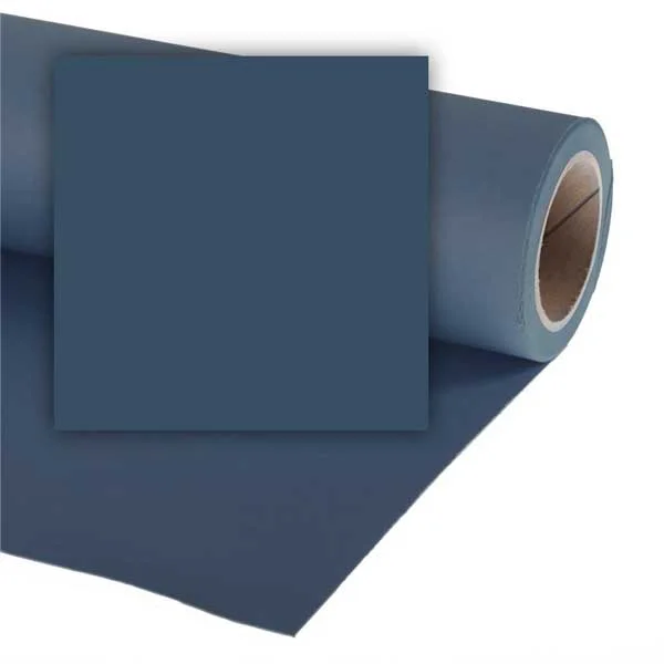Colorama 1.35m x 11m Oxford Blue – Studio Paper Background Seulement Aujourd'hui