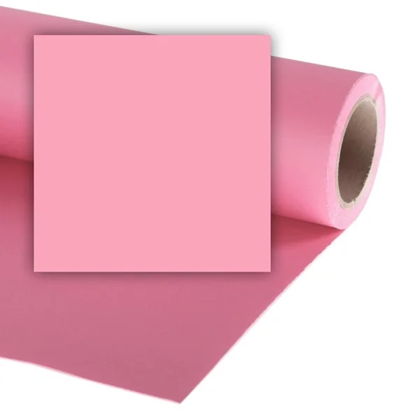 Expédition Rapide Colorama 2.72m x 11m Carnation – Studio Paper Background