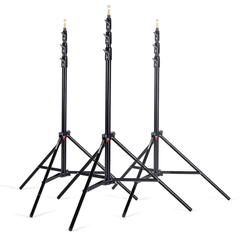 Manfrotto 1004BAC – Air-Powered Light Stand (3-Pack) Seulement Aujourd'hui