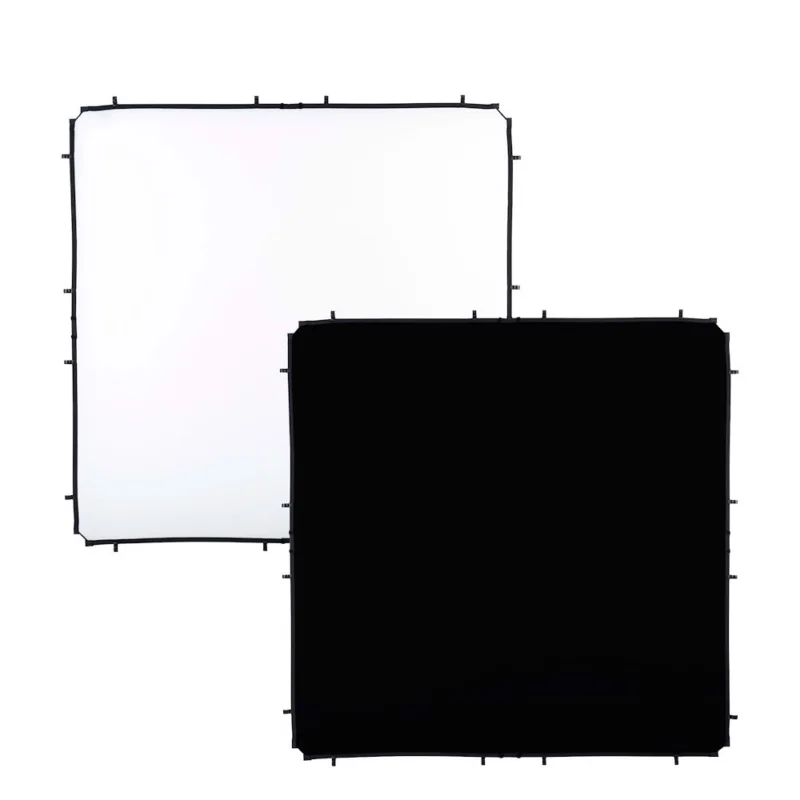 Commander Vite Manfrotto LR82221R – Skylite Canvas Black/White (2x2m)