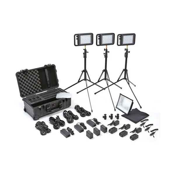 Litepanels Lykos – Bi Color LED Torch Kit + Battery Livraison Express