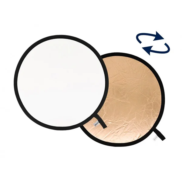 Manfrotto 50cm Foldable Reflector Sunfire/White – Reflector Populaire