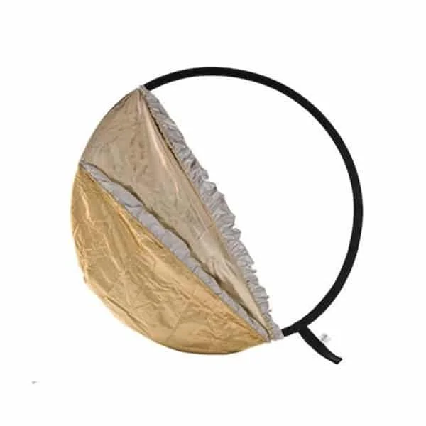 Solde Manfrotto 3896 (95cm, Gold/White Sunfire/Silver) – 5-in-1 Reflector Diffuser