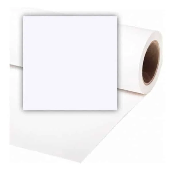 Meilleur Prix Colorama 2,72 x 11m Artic White – Fond Papier Studio