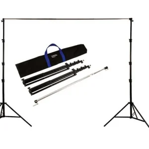 Retour Gratuit MANFROTTO 1108 KIT 2 LIGHT STAND + BAR + BAG