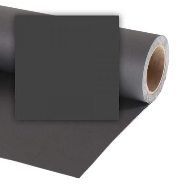 Prix Cassé Colorama 3,55m x 15m Black – Fond Papier Studio