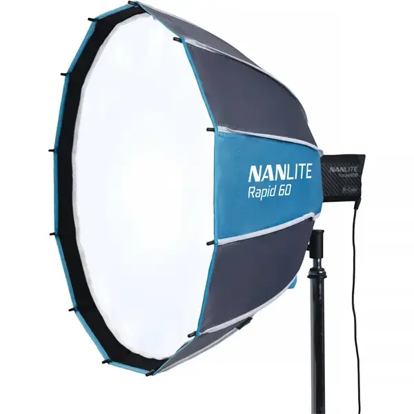 Expédié Aujourd'hui Nanlite Rapid 60 Parabolic Softbox (60cm) (Monture FM/Bowens) – Softbox