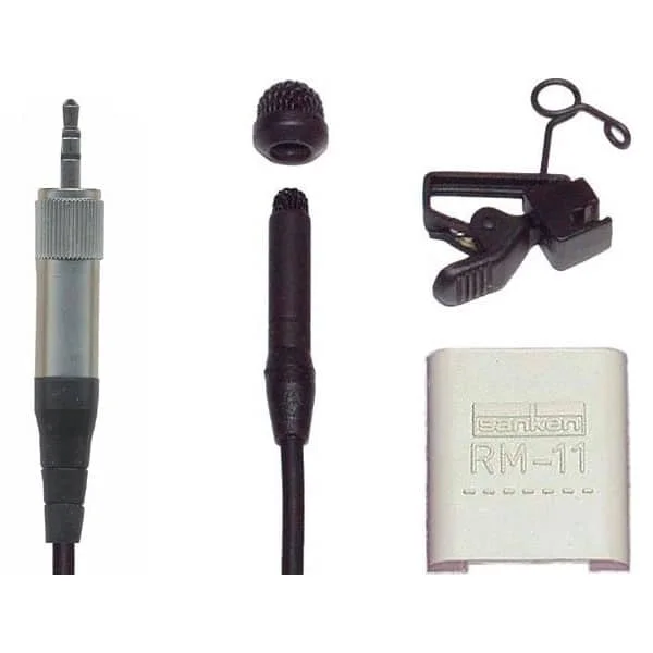 Sanken COS-11DMJKN – Lavalier microphone (black, mini jack) Bon Marché