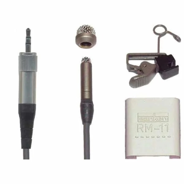 Sanken COS-11DMJKG – Lapel microphone (gray, mini jack) Livraison Express