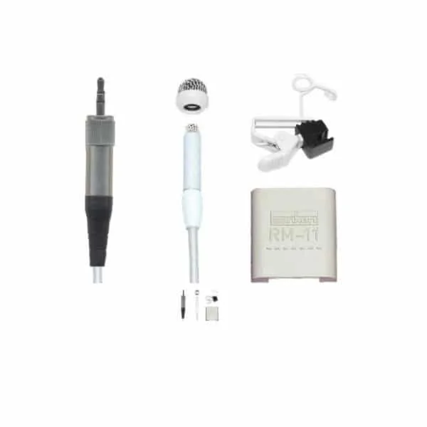 Promotion Sanken COS-11DMJKB – Lapel microphone (white, mini jack)