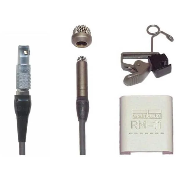 Sanken COS-11DLS3G – Lavalier microphone (grey, LEMO-3) Soldes