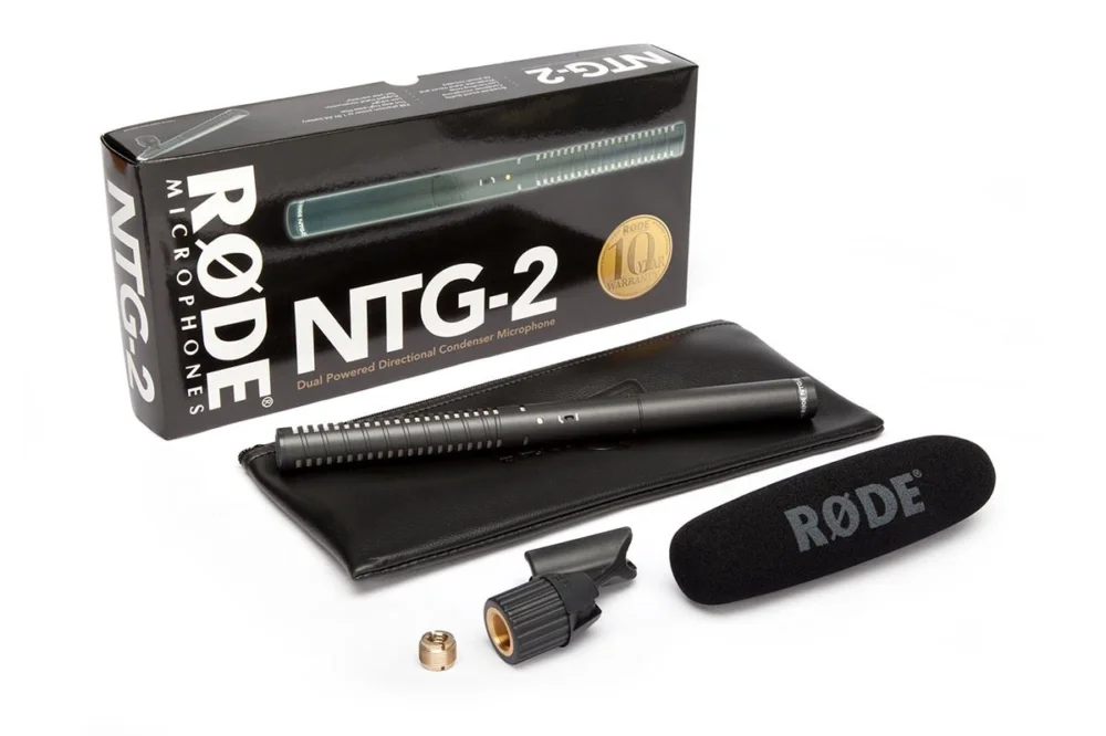 Quantité Limitée RODE NTG2 MICROPHONE