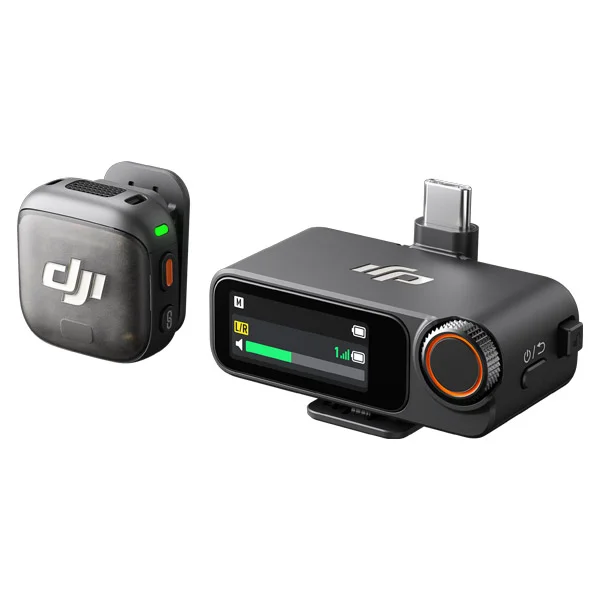 DJI Mic 3 (1 TX + 1 RX) – Kit Audio HF Meilleur Choix
