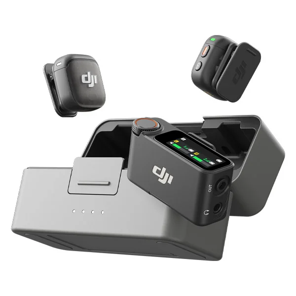 DJI Mic 3 (2 TX + 1 RX) – Kit Audio HF Paiement Sécurisé