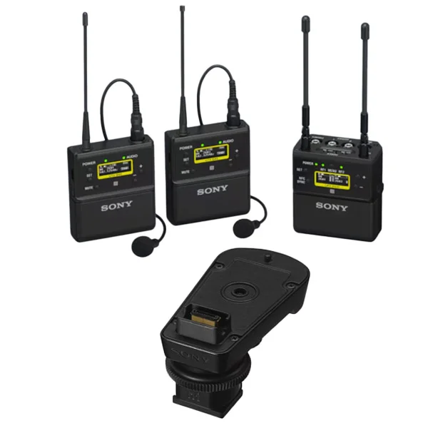 Sony UWP-D27/K42 + SMAD-P5 – Kit Microphone sans fil double canal Must-Have