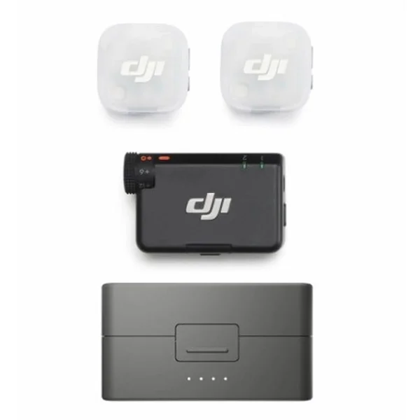 DJI Mic Mini 2 (2TX, 1RX, Charging Case) – Wireless Audio Kit Must-Have