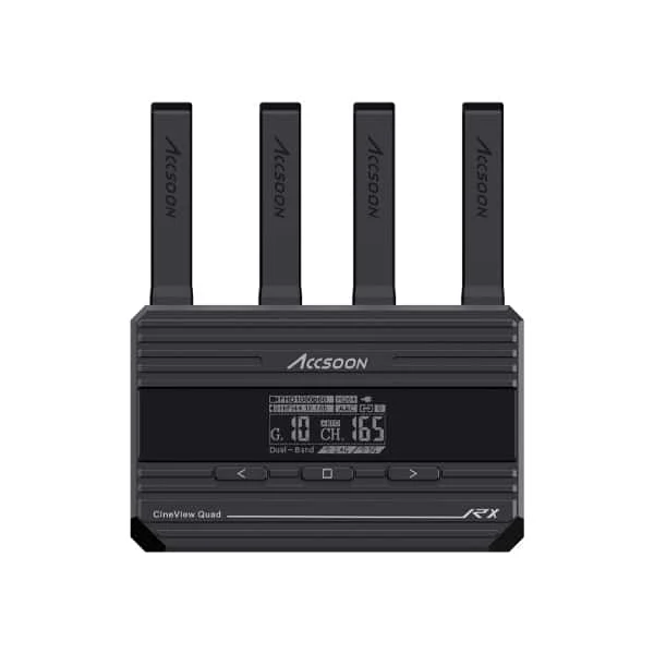 Nouveauté Accsoon CineView Quad RX – Receiver