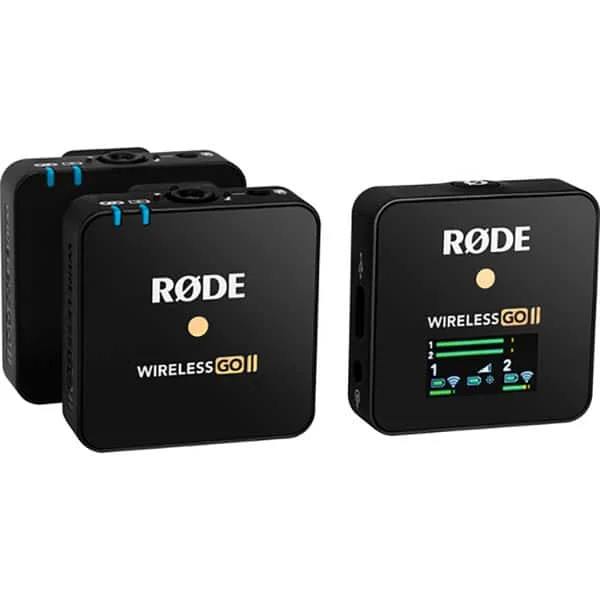 Rode Wireless Go II (Noir) – Kit HF Émetteur Récepteur Vente Directe
