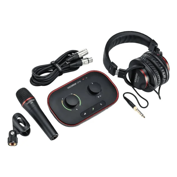 Vente Flash Focusrite Vocaster One Pack – Audio Interface