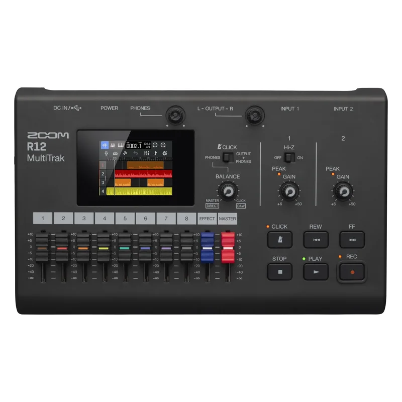 Zoom R12 – Multitrack Recorder Seulement Aujourd'hui