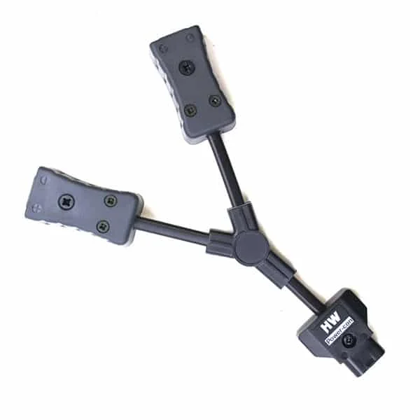 Paiement Sécurisé Hawk-Woods Câble D-Tap M / 2x D-Tap F (6cm) (PC-8)