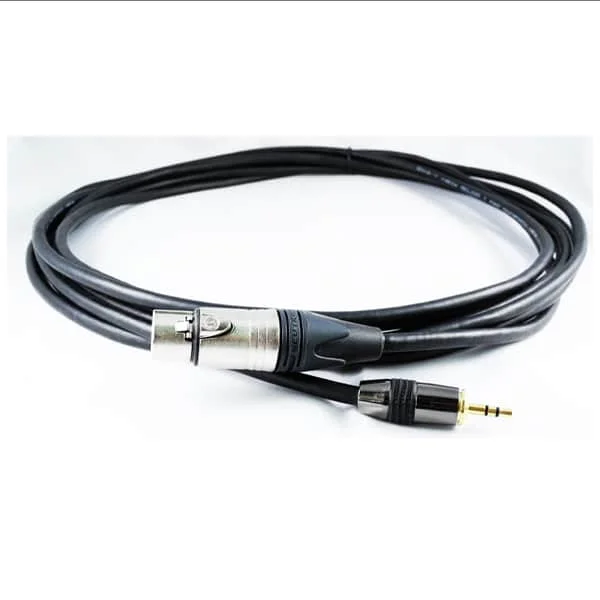 Produit De Marque Audio cable XLR 3BR F / JACK 3.5 m – 5m