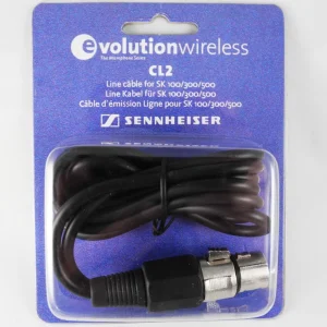 Sennheiser XLR 3BR F – 3.5 CL 2 Jack Audio Cord Commander Maintenant