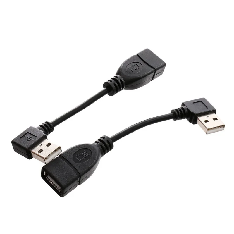 Quantité Limitée USB-A Cable M/F 10cm Left Angle