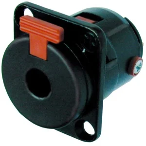 Prix Choc Neutrik Embrase Jack Female 6.35 Stereo Black Series D