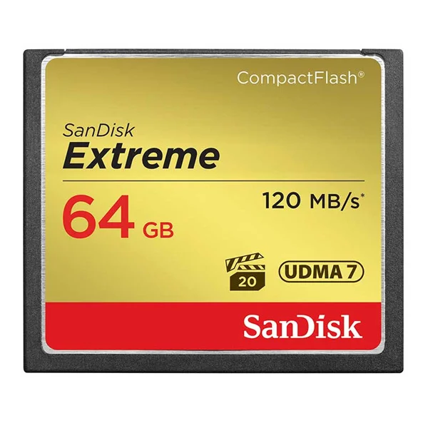 Solde SanDisk CF Extreme 64GB – CompactFlash card