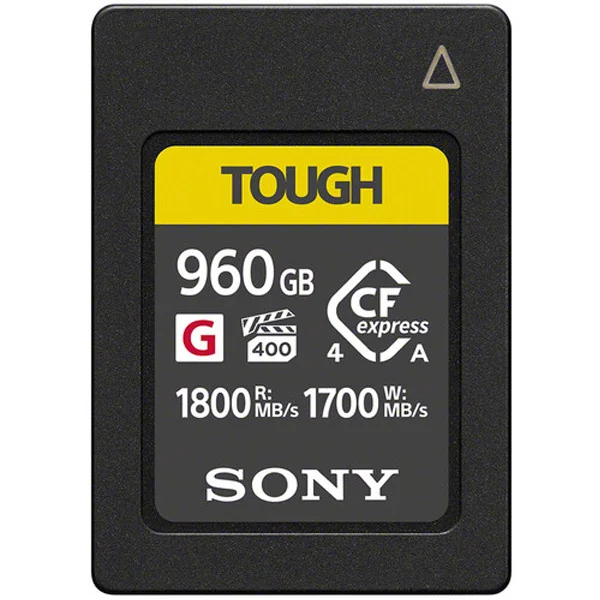 Dernier Modèle Sony CFexpress 960GB (4.0, Type A, VPG400) – Memory Card