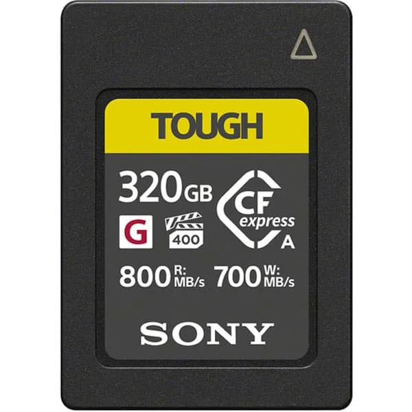 Prix Choc Sony CFexpress 320GB (Type A, G Series, VPG400) (CEA-G320T) – Memory Card