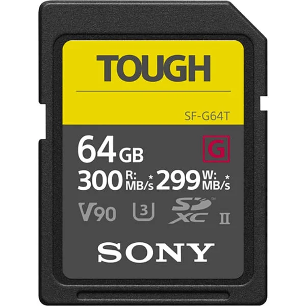 Dernière Chance Sony SF-G Tough UHS-II 64GB – SD Card
