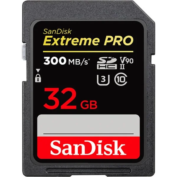 SanDisk Extreme Pro SDHC UHS-II 32GB – SD Card Populaire