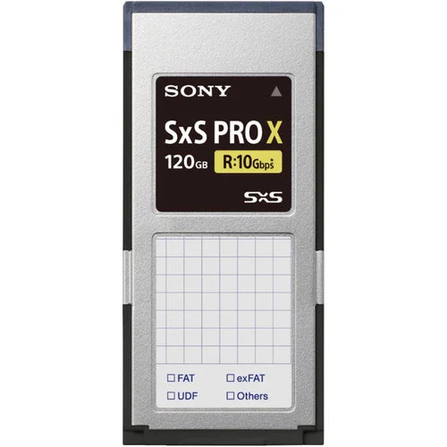Sony SBP120F – SxS PRO x 120GB Memory Card Expédition Rapide