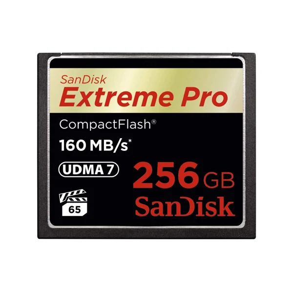 Produit De Marque SanDisk Extreme Pro 256 GB – CompactFlash card