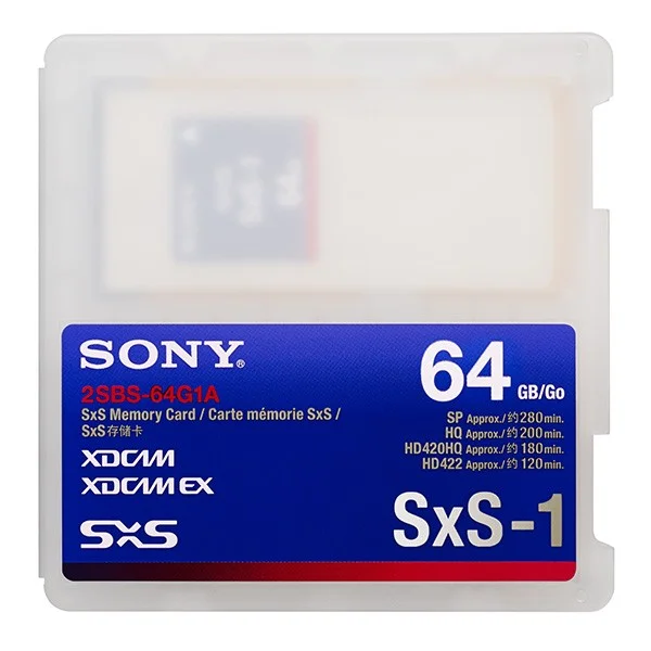 Haute Qualité Sony SxS 64 GB – Set of 2 64 GB Cards