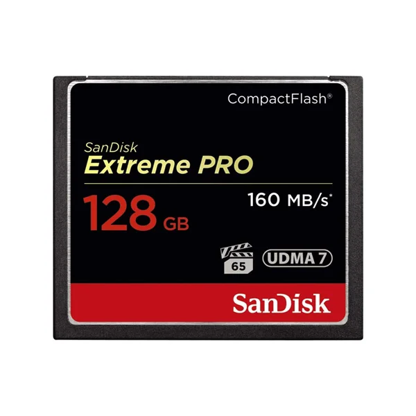 Prix Réduit SanDisk Extreme Pro 128 GB – CompactFlash card