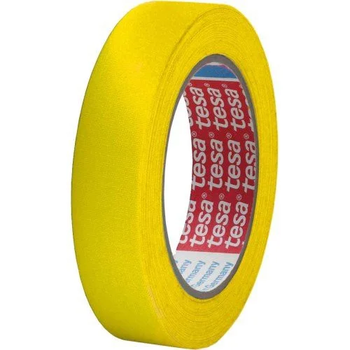 Bon Plan TESA Fluorescent Yellow Gaffer Tape 25mm x 25m