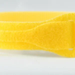 VELCRO STRAPS 25 MM X 300 MM YELLOW PACK OF 20 Acheter Direct