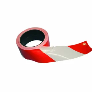 Marking tape, 700mm x 200m, white/red Haute Qualité