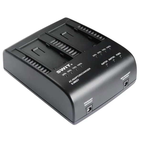Promotion SWIT S-3602V – Chargeur 2 voies pour batteries JVC BN-VF823