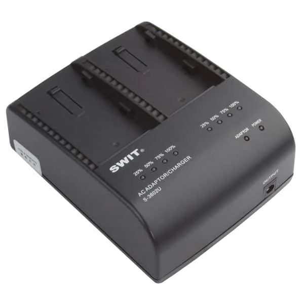 SWIT S-3602U – Chargeur 2 voies pour batteries Sony BP-U Prix Promo